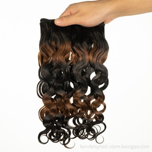 Free shipping curly deep indian  water wave human hair bundles extension 8-14inches  remy hair in whole sale
